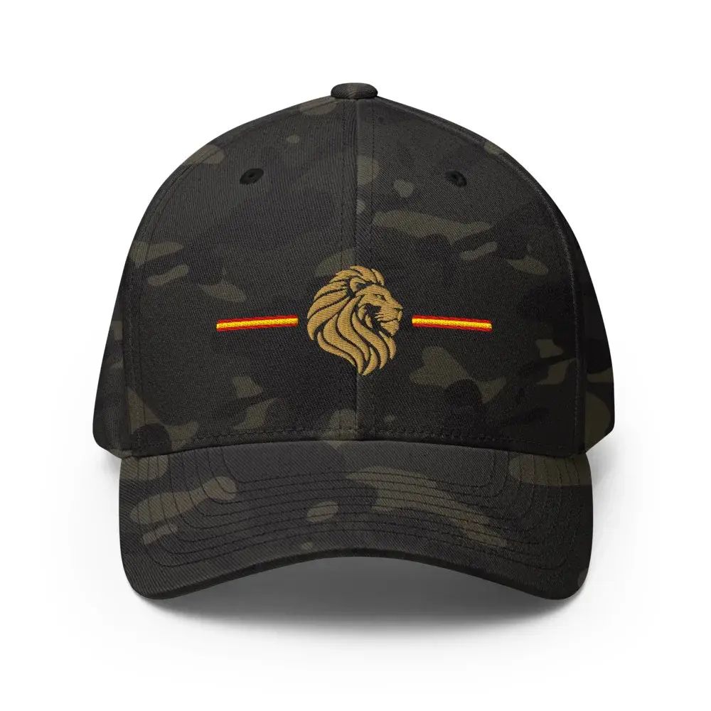 León Rojigualda — Gorra bordada