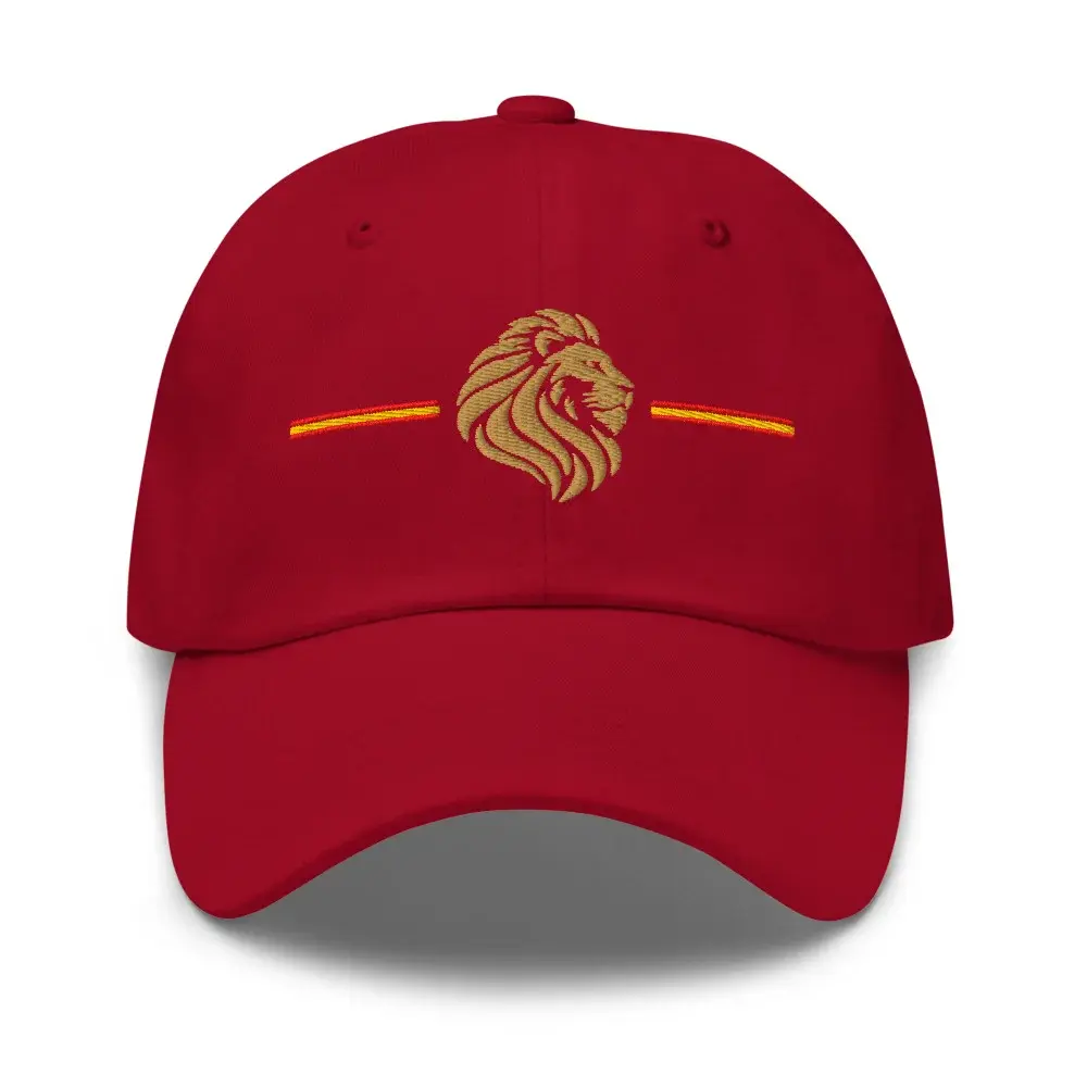 León Rojigualda — Gorra clásica bordada