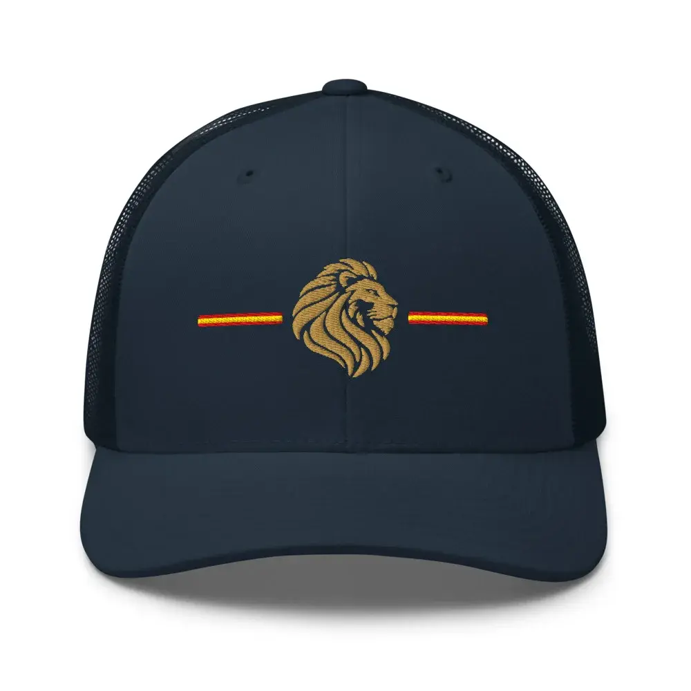 León Rojigualda — Gorra trucker bordada