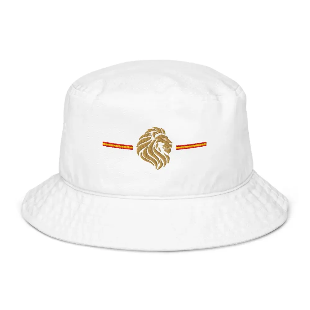 León Rojigualda — Gorro pescador bordado
