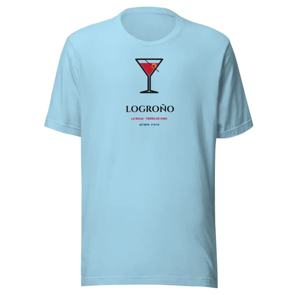 Logroño — Camiseta — Ocean Blue