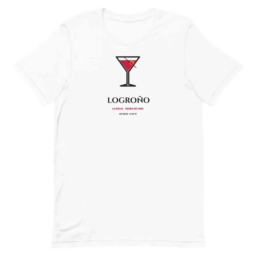 Logroño — Camiseta — White — Front