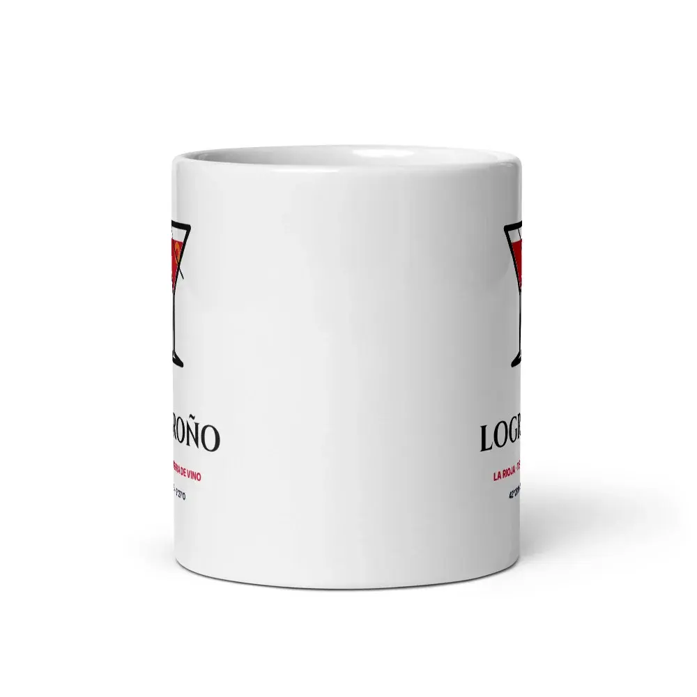 Logroño — Taza — White — Front view