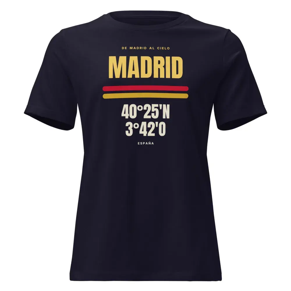 Madrid · Cartel — Camiseta de mujer