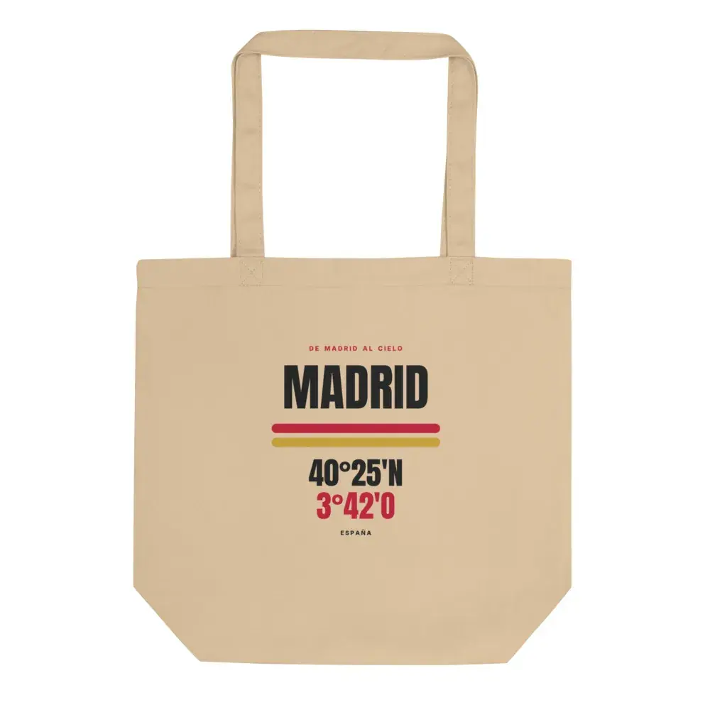 Madrid · Cartel (claro) — Bolsa tote