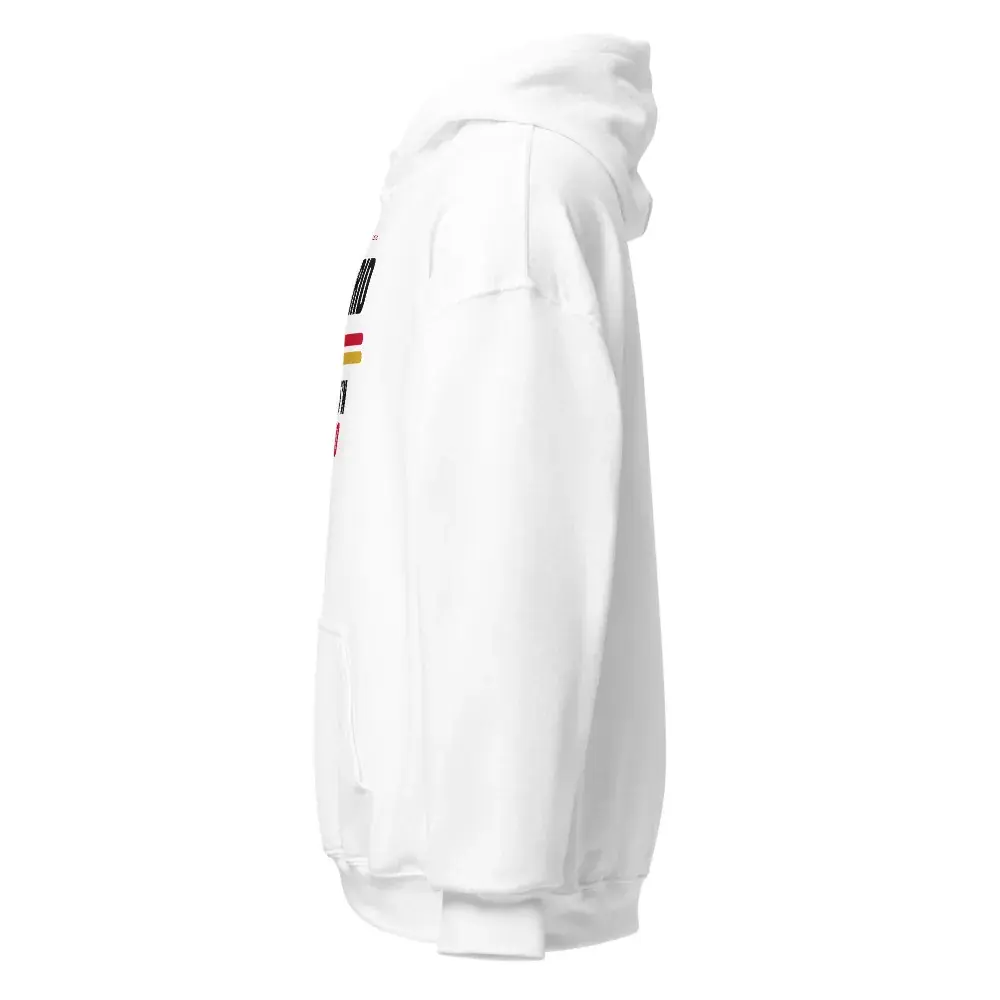 Madrid · Cartel (claro) — Sudadera con capucha — White — Left