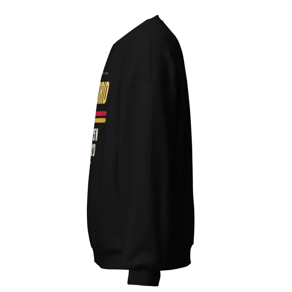 Madrid · Cartel — Sudadera — Black — Left