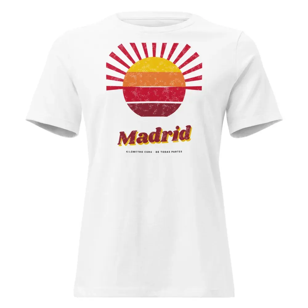 Madrid · Postal — Camiseta de mujer