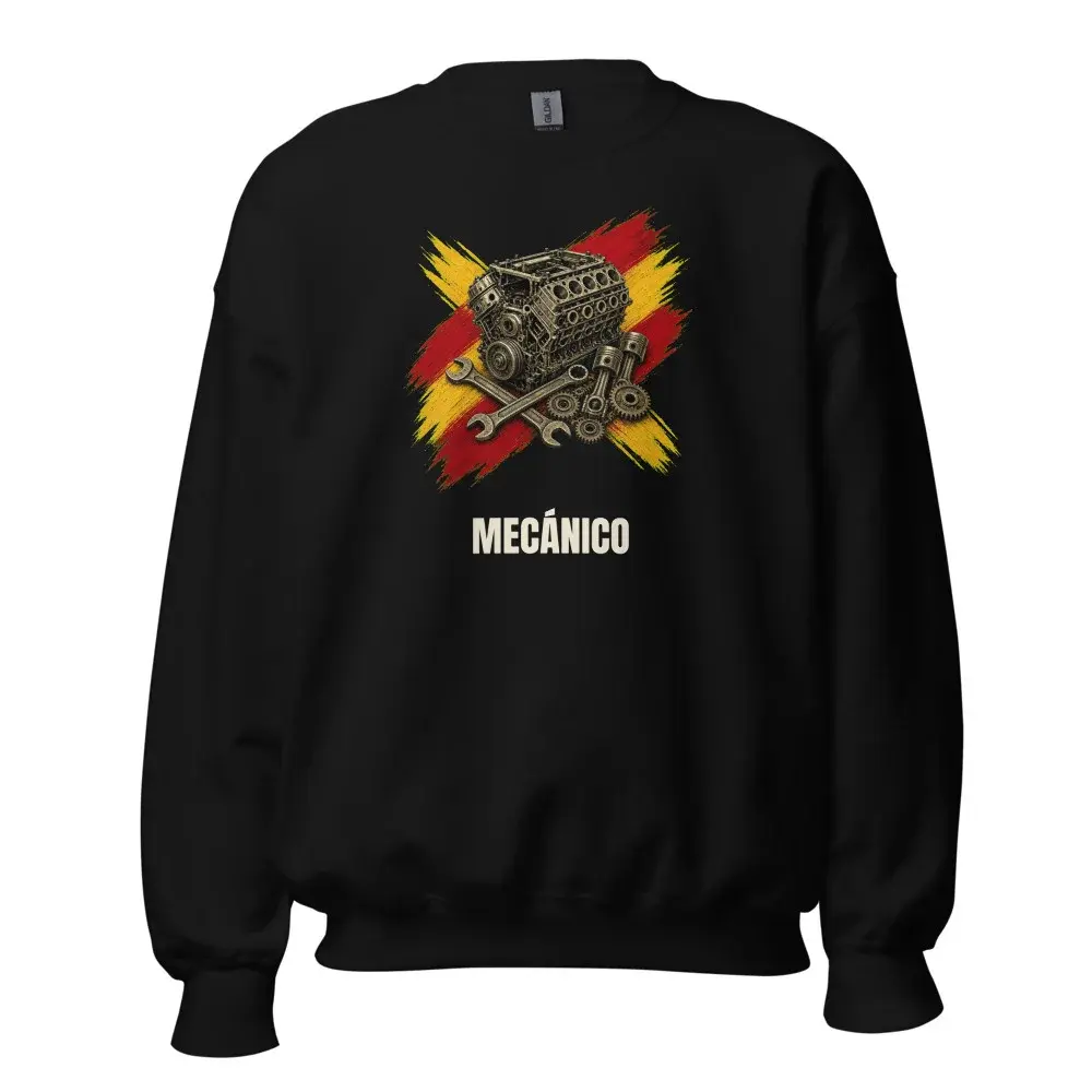 Mecánica · Arte — Sudadera — Black