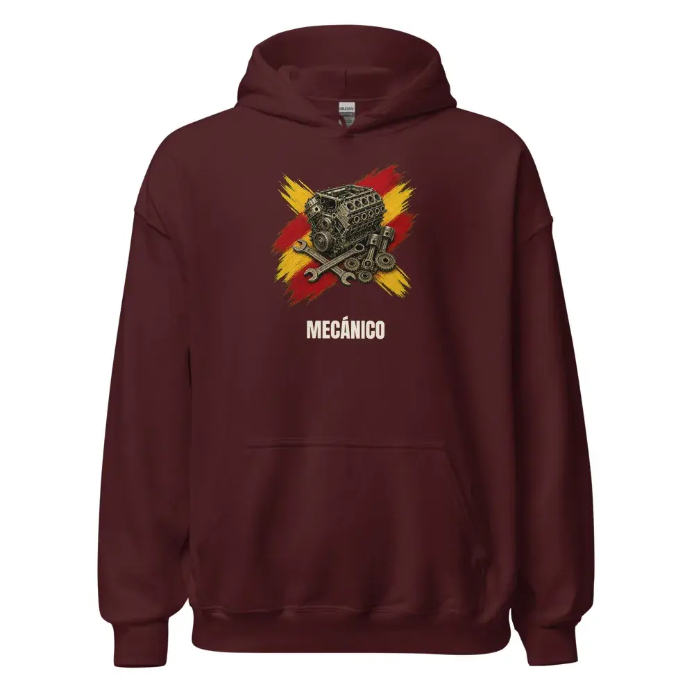 Mecánica · Arte — Sudadera con capucha
