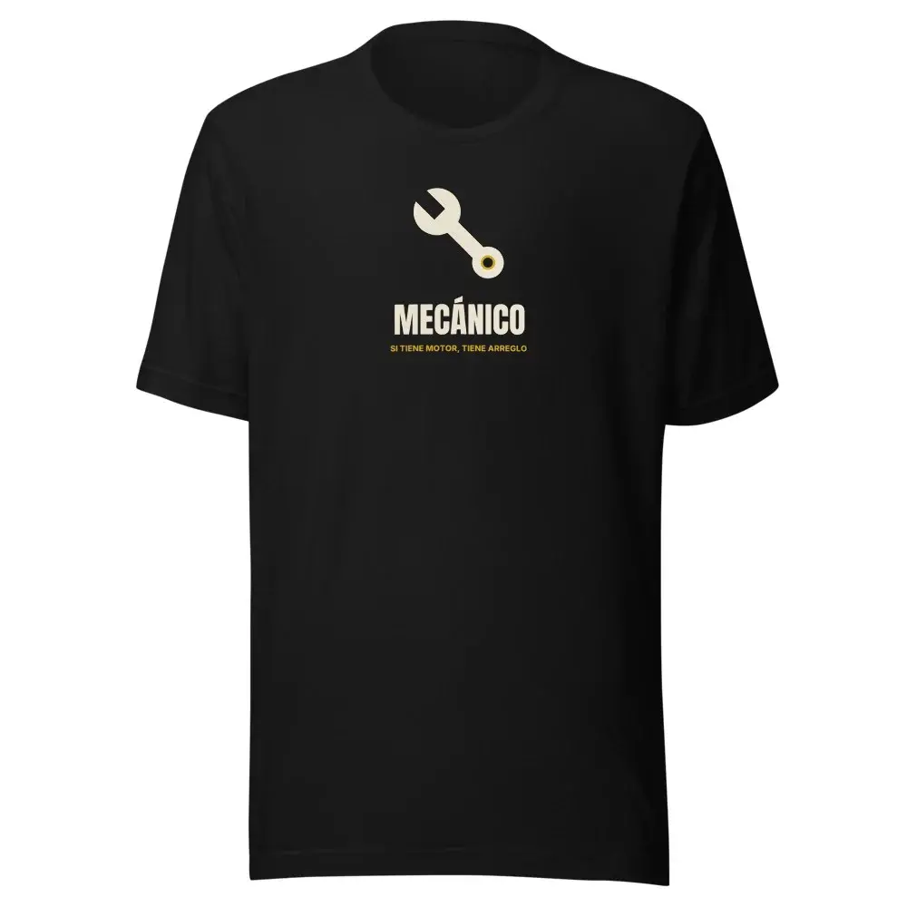 Mecánica Minimal — Camiseta — Black