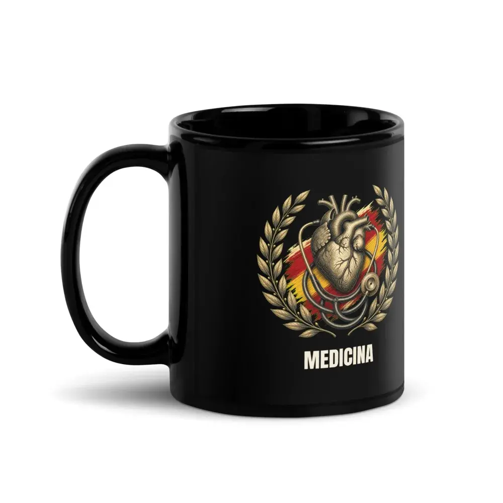 Medicina · Arte — Taza — Black