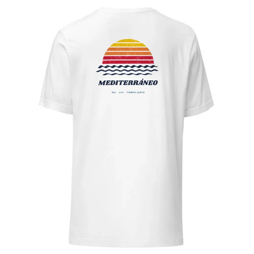 Mediterráneo a la Espalda — Camiseta — White