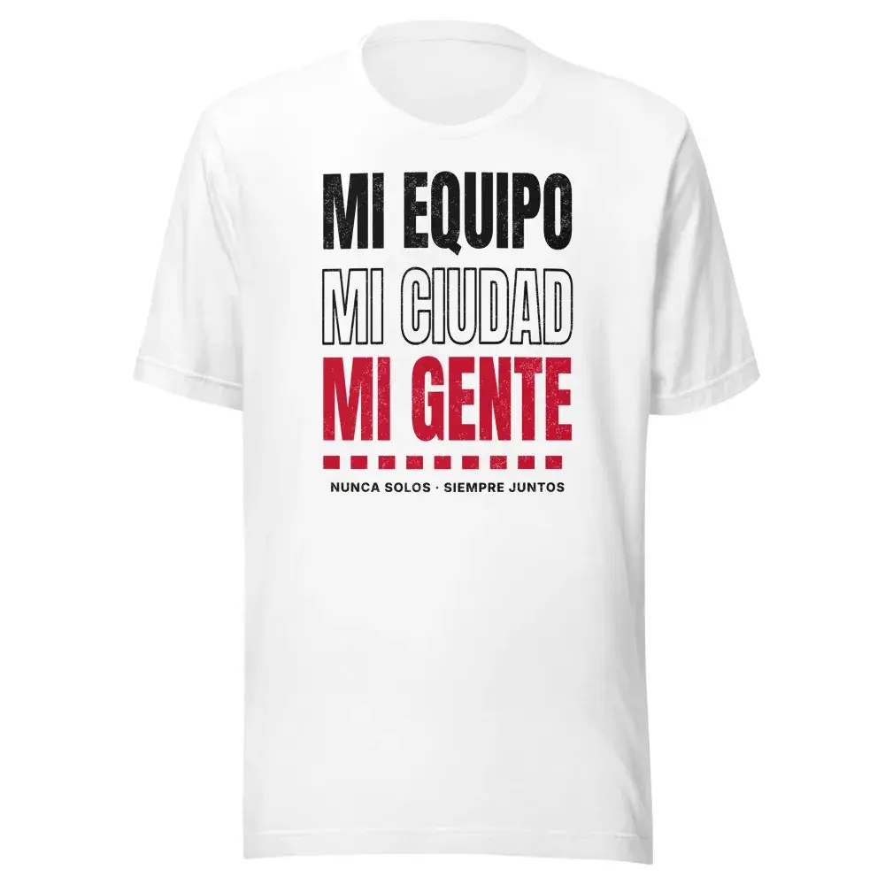 Mi Equipo, Mi Ciudad · Día — Camiseta — White