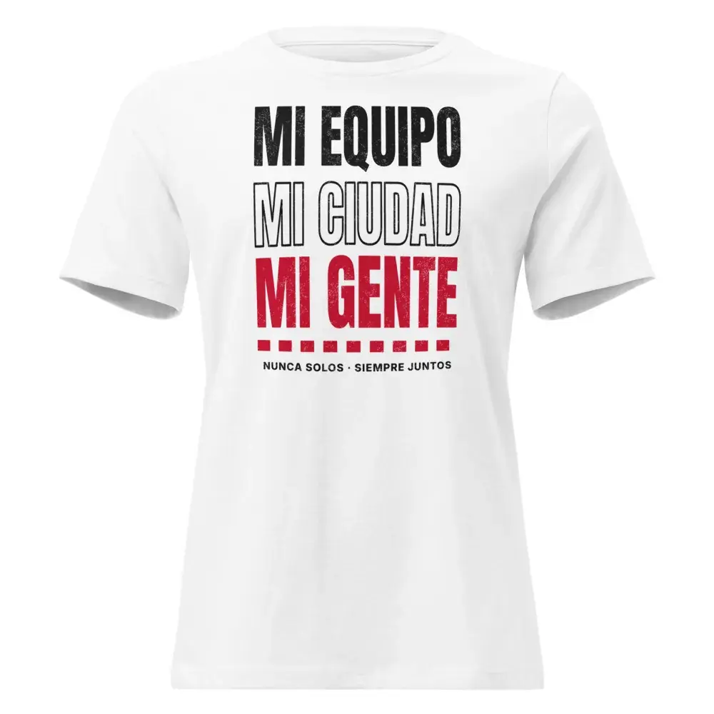 Mi Equipo, Mi Ciudad · Día — Camiseta de mujer — White