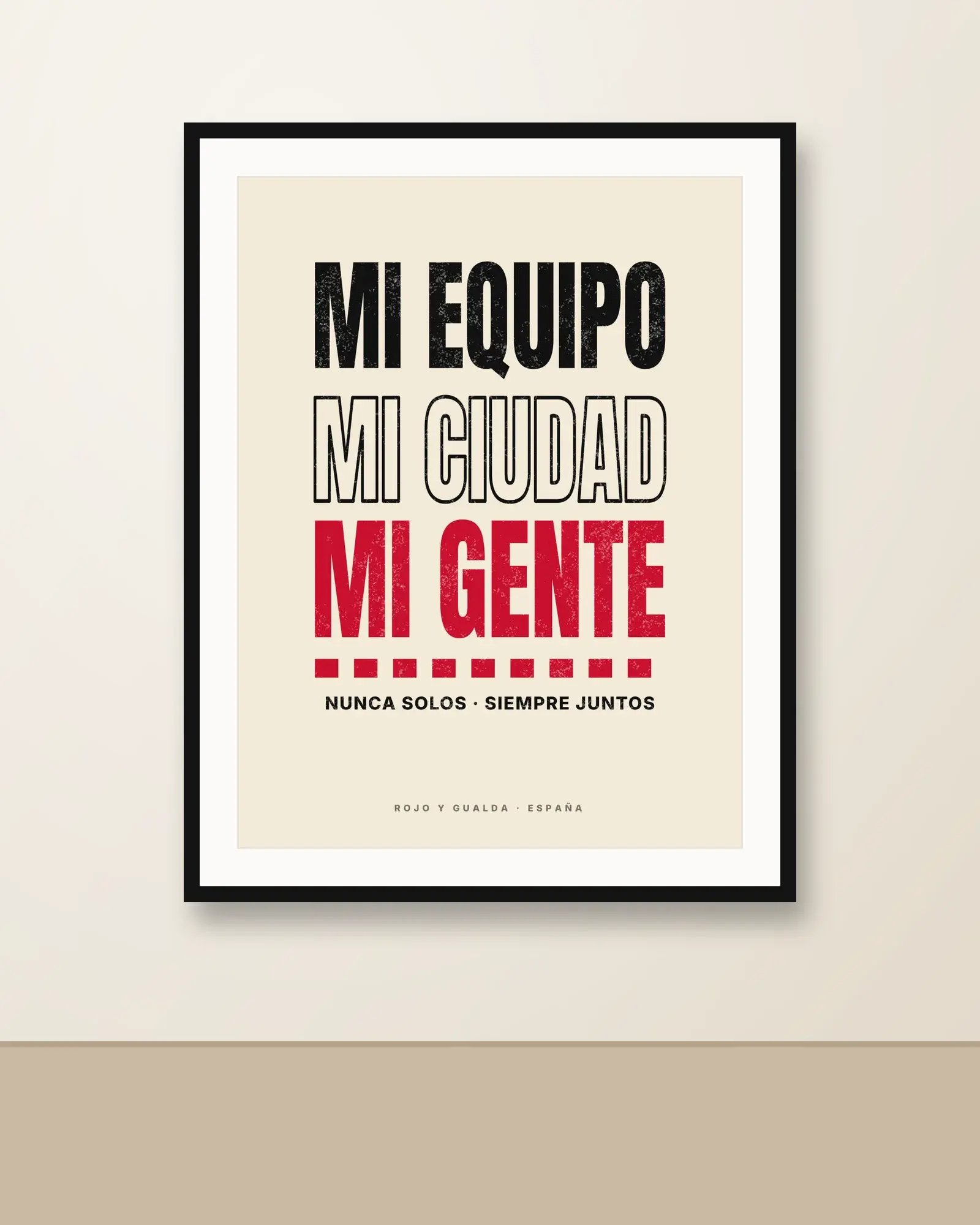 Mi Equipo, Mi Ciudad · Día — Póster