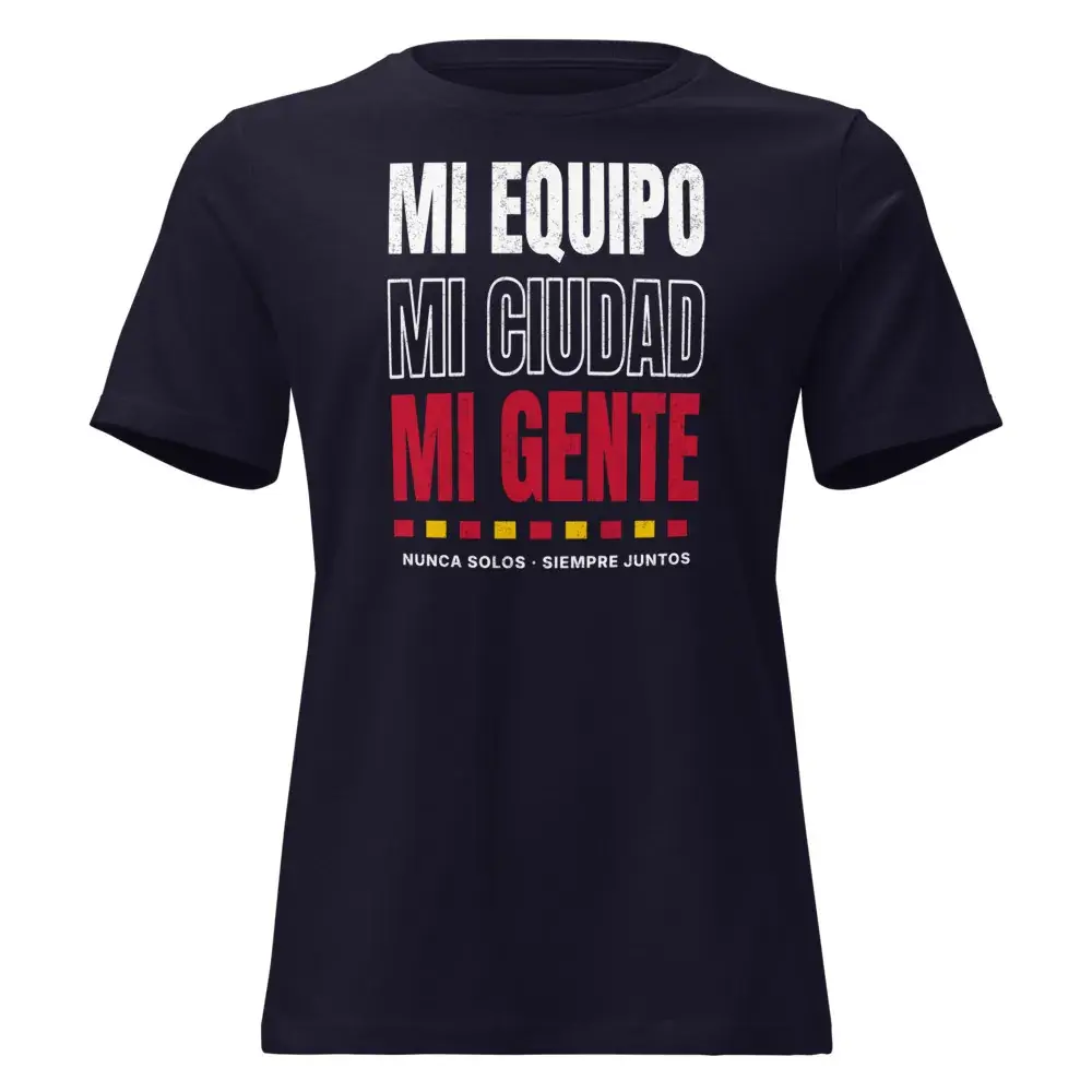Mi Equipo, Mi Ciudad · Noche — Camiseta de mujer