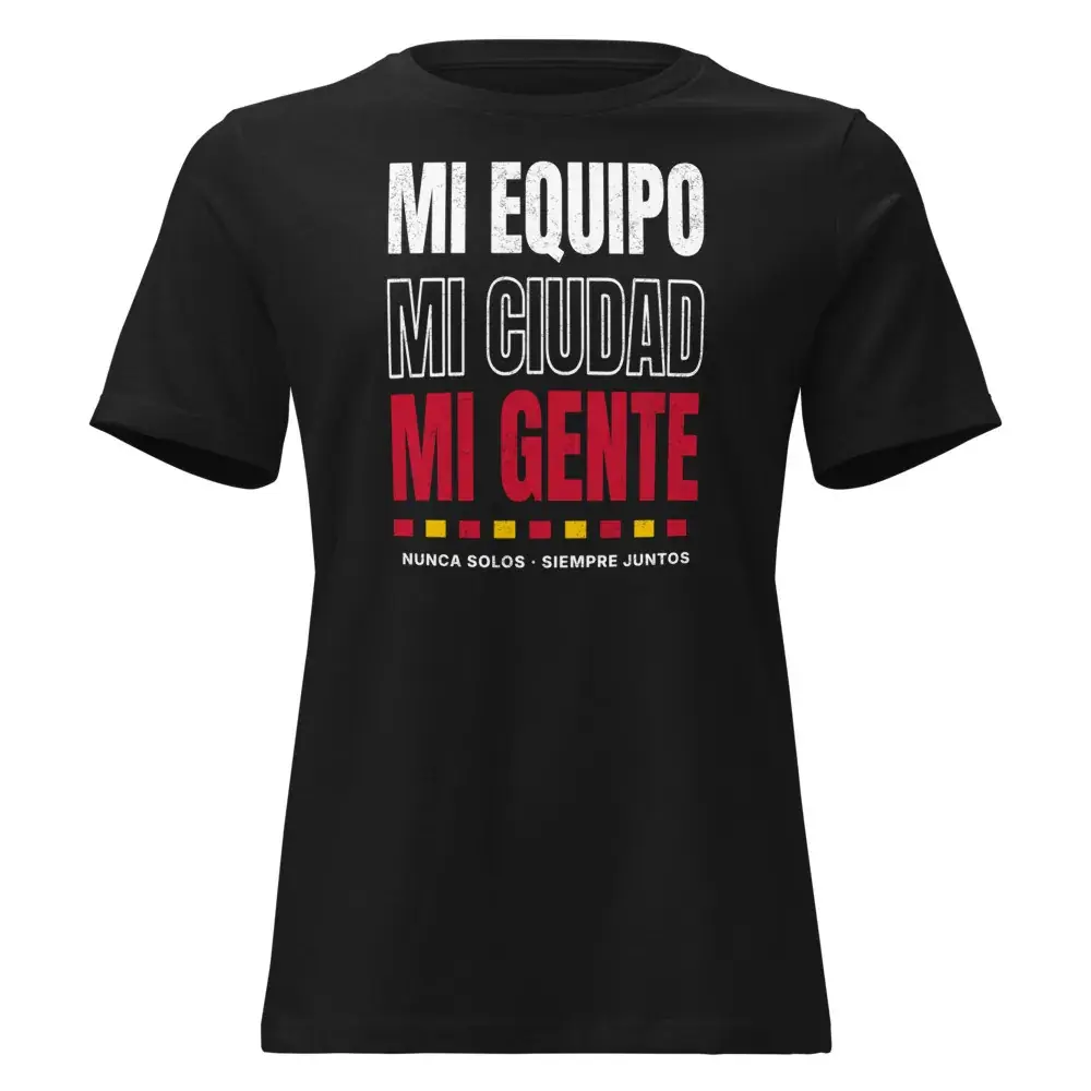 Mi Equipo, Mi Ciudad · Noche — Camiseta de mujer — Black