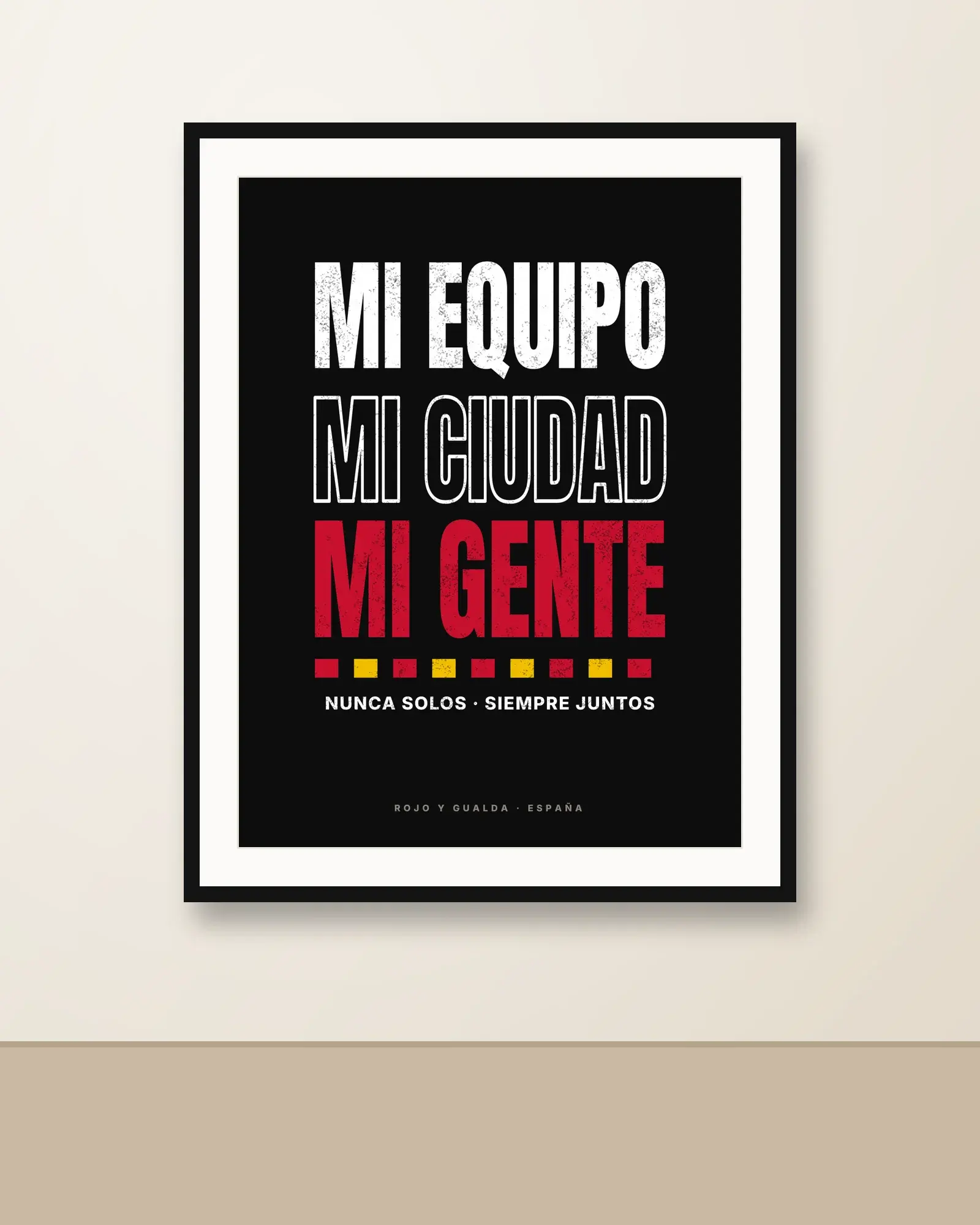 Mi Equipo, Mi Ciudad · Noche — Póster