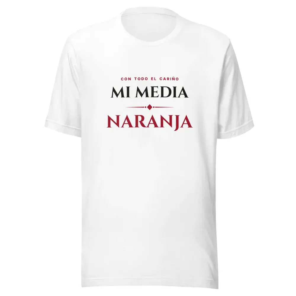 «Mi media naranja» — Camiseta — White
