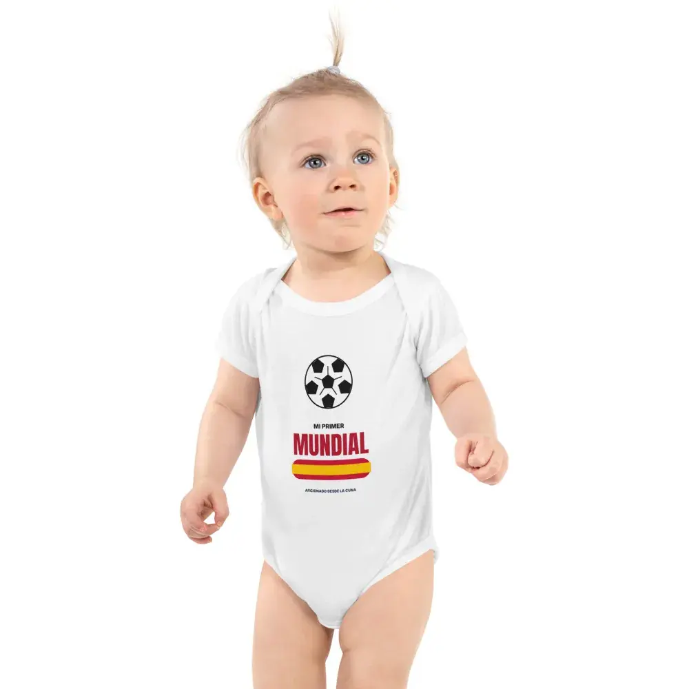 Mi Primer Mundial — Body de bebé — White