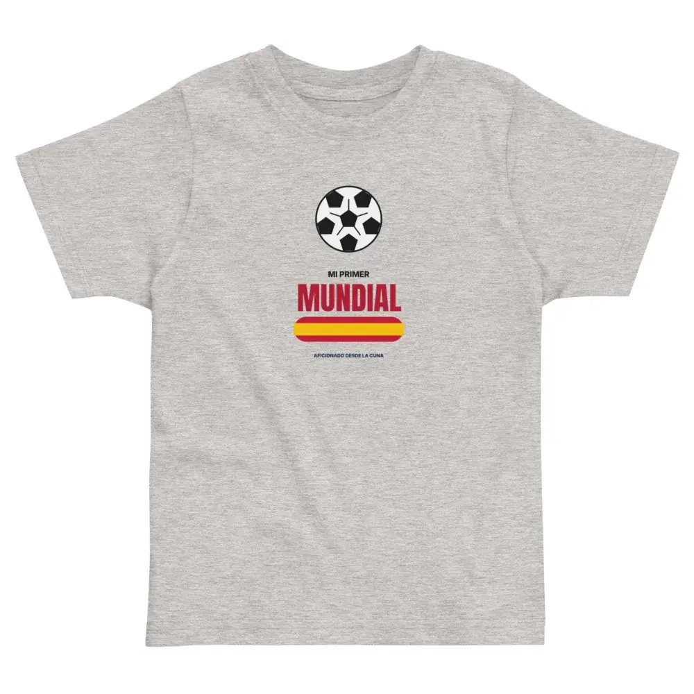 Mi Primer Mundial — Camiseta de peque