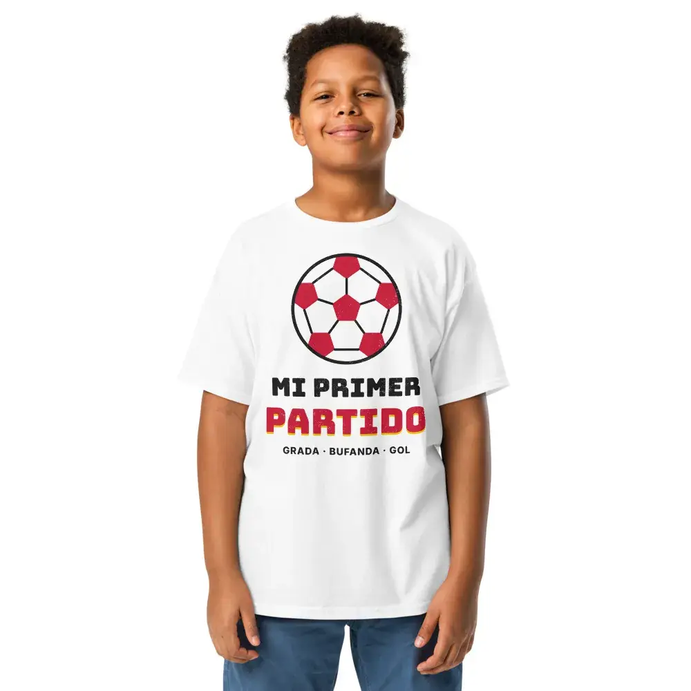 Mi Primer Partido — Camiseta infantil — White