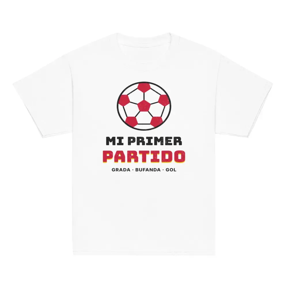 Mi Primer Partido — Camiseta infantil — White — Front