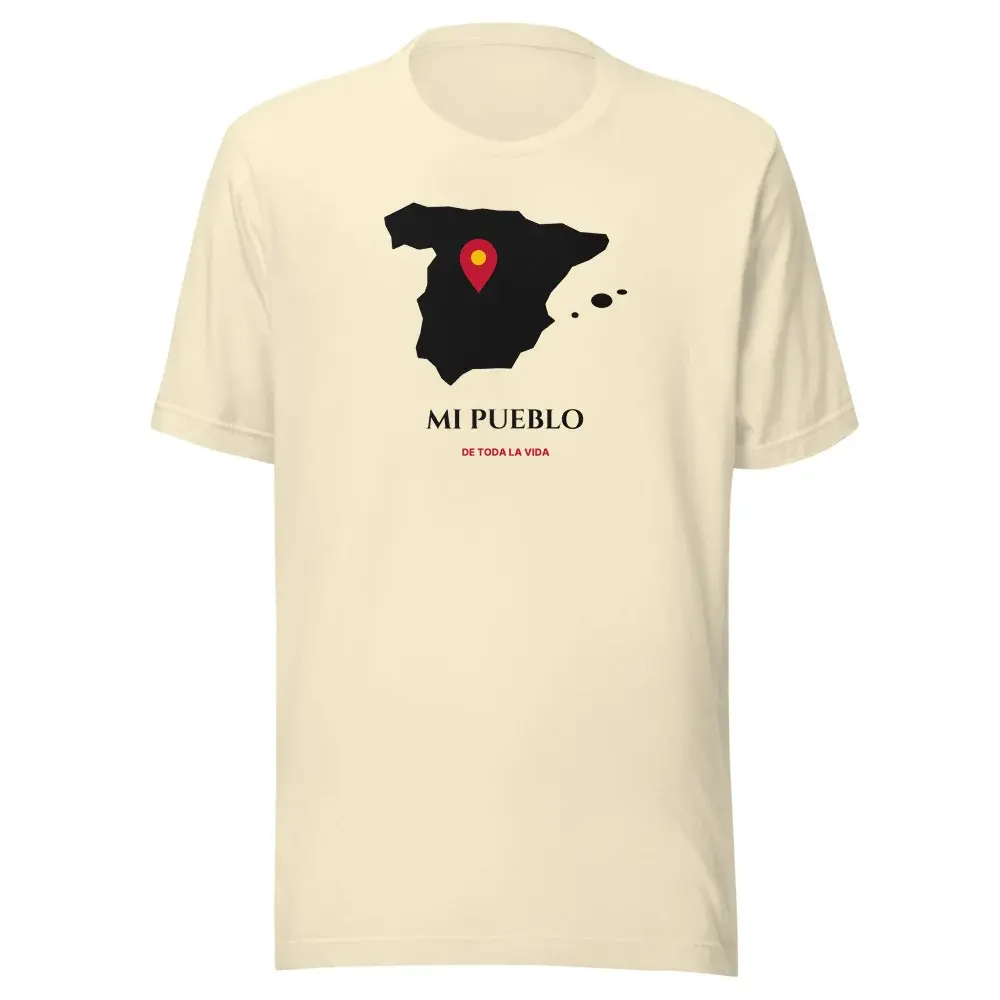 Mi Pueblo — Camiseta — Natural
