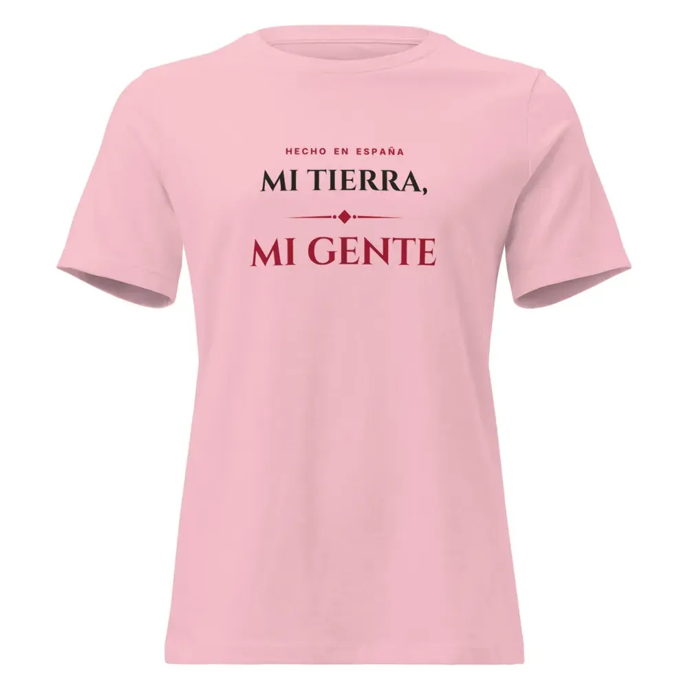 «Mi tierra, mi gente» — Camiseta de mujer