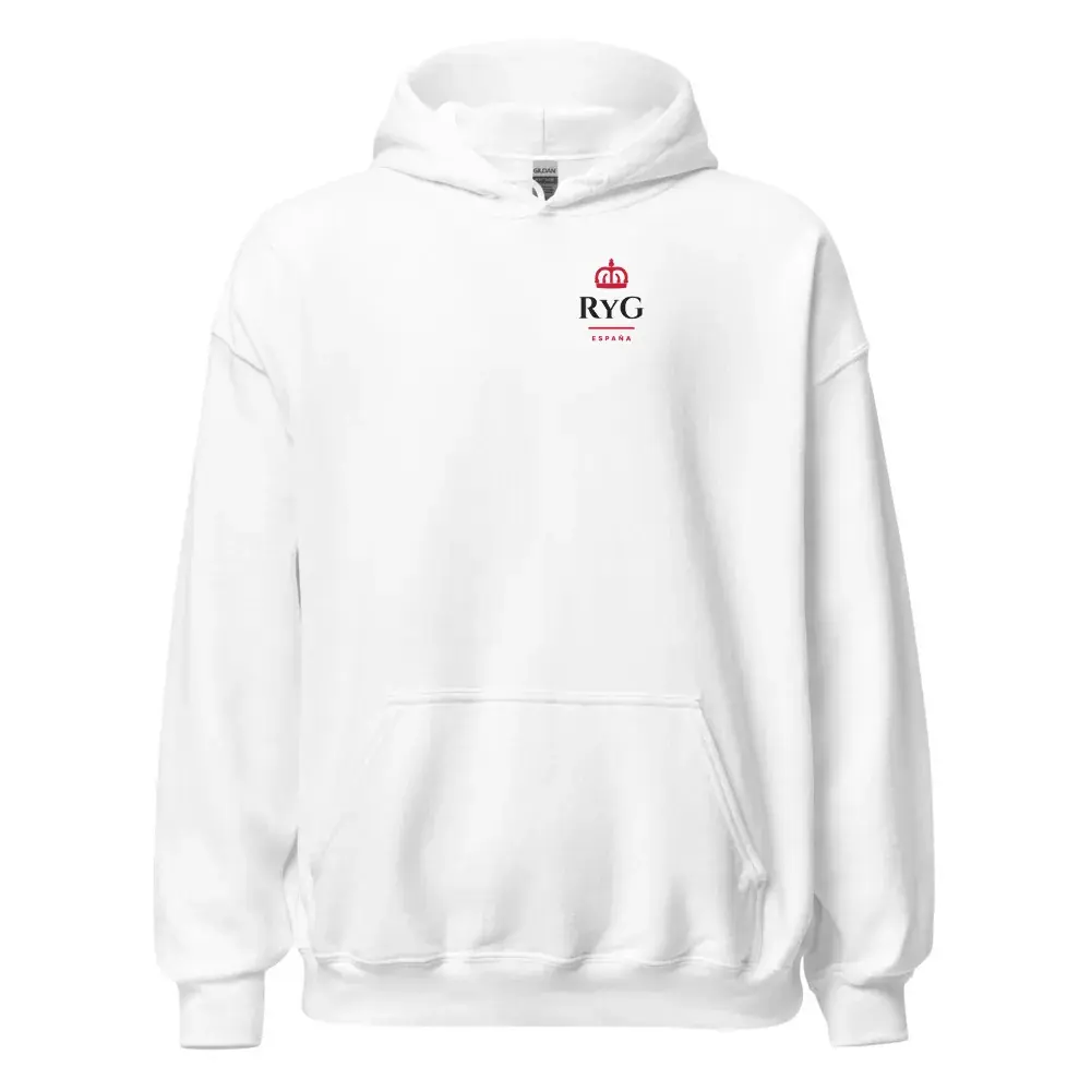 Monograma RyG · Día — Sudadera con capucha — White