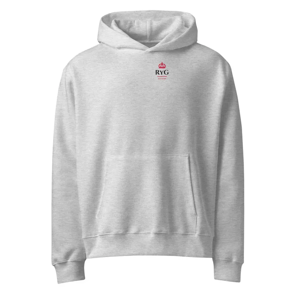 Monograma RyG · Día — Sudadera oversize con capucha