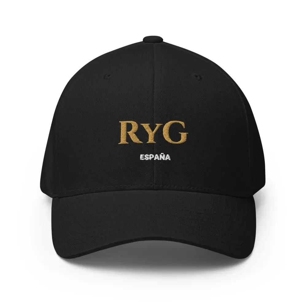 Monograma RyG — Gorra bordada — Black