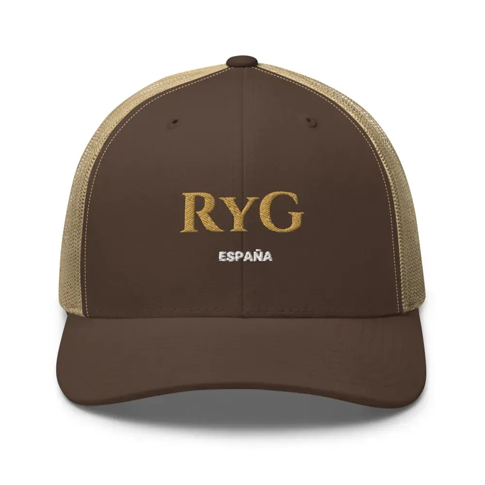 Monograma RyG — Gorra trucker bordada