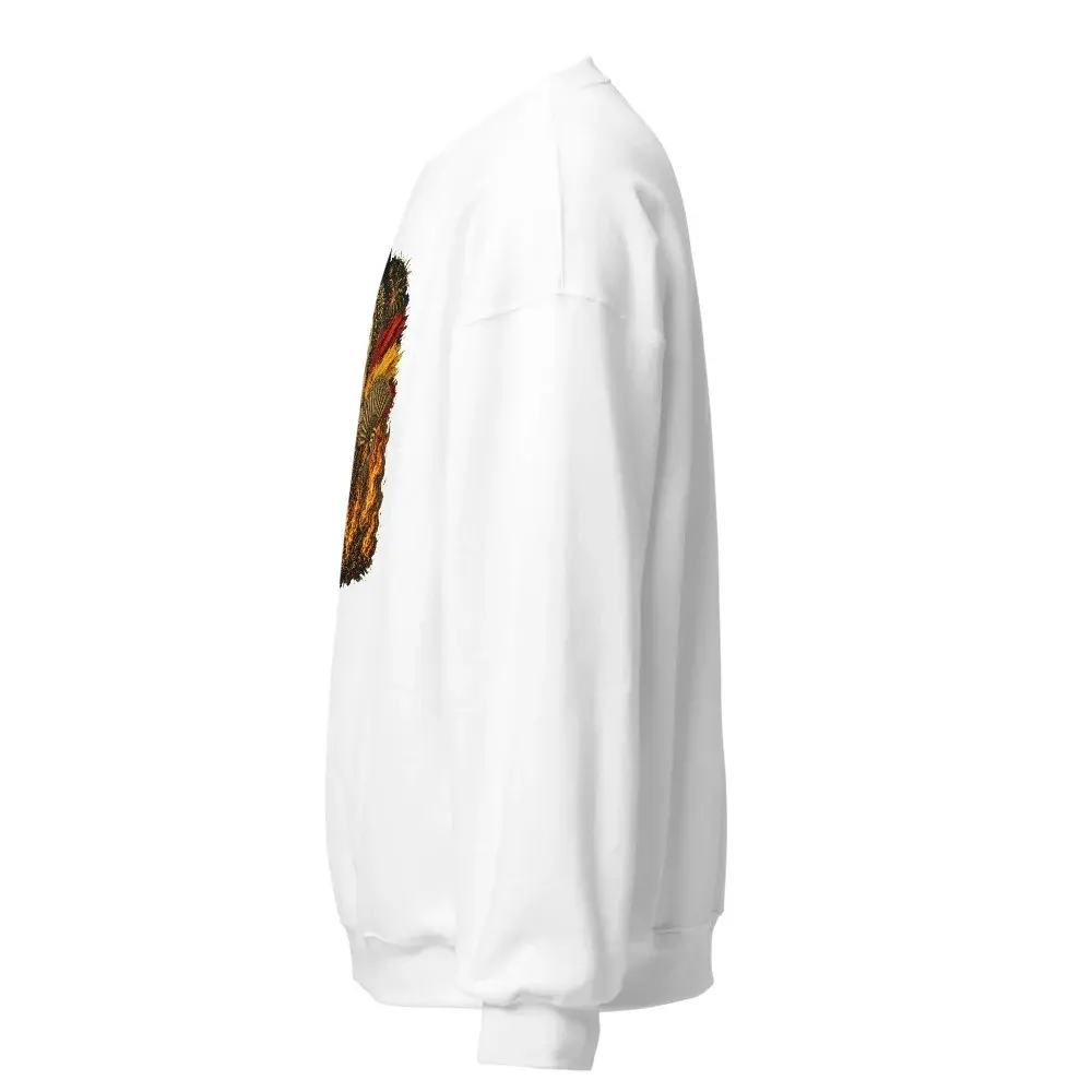 Nit de Foc · Arte — Sudadera — White — Left
