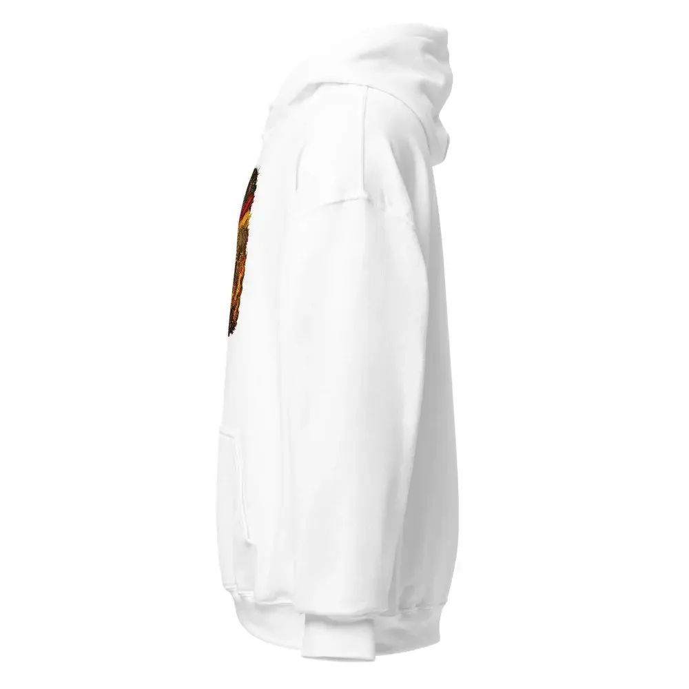 Nit de Foc · Arte — Sudadera con capucha — White — Left