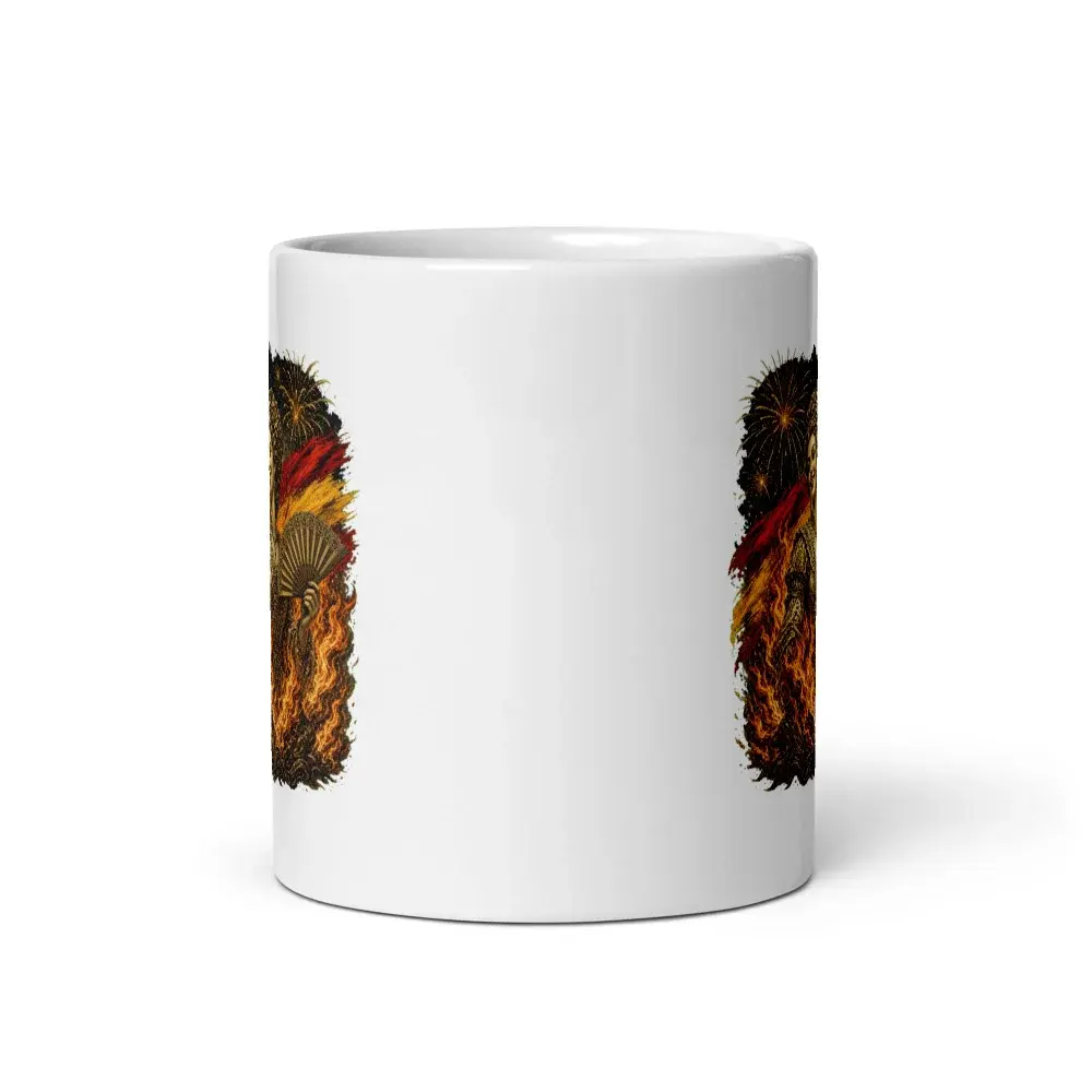 Nit de Foc · Arte — Taza — White — Front view
