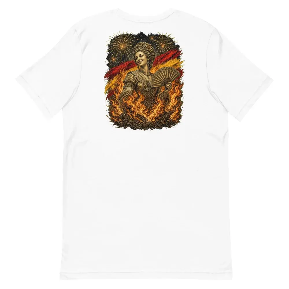 Nit de Foc · Doble cara — Camiseta — White — Back