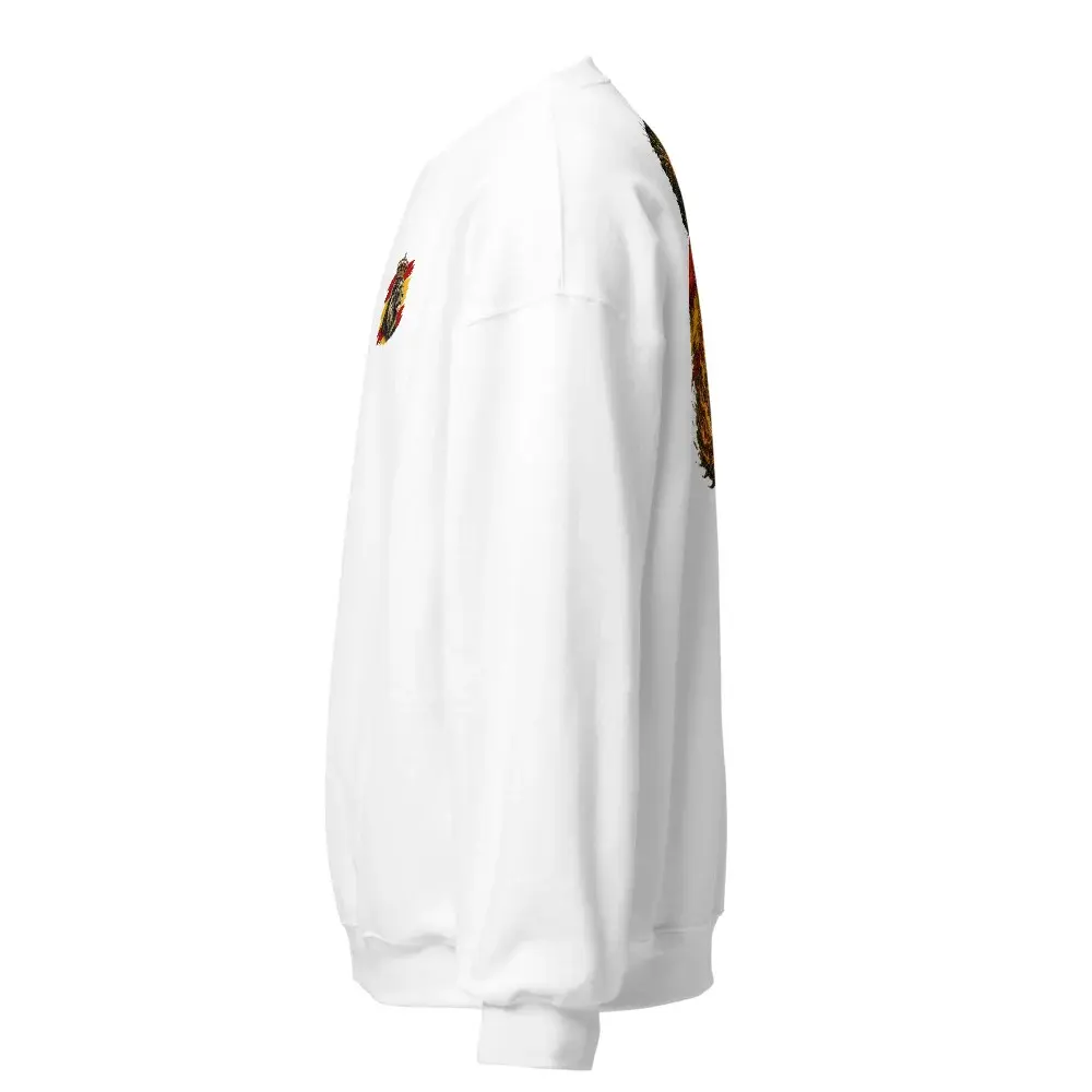 Nit de Foc · Doble cara — Sudadera — White — Left