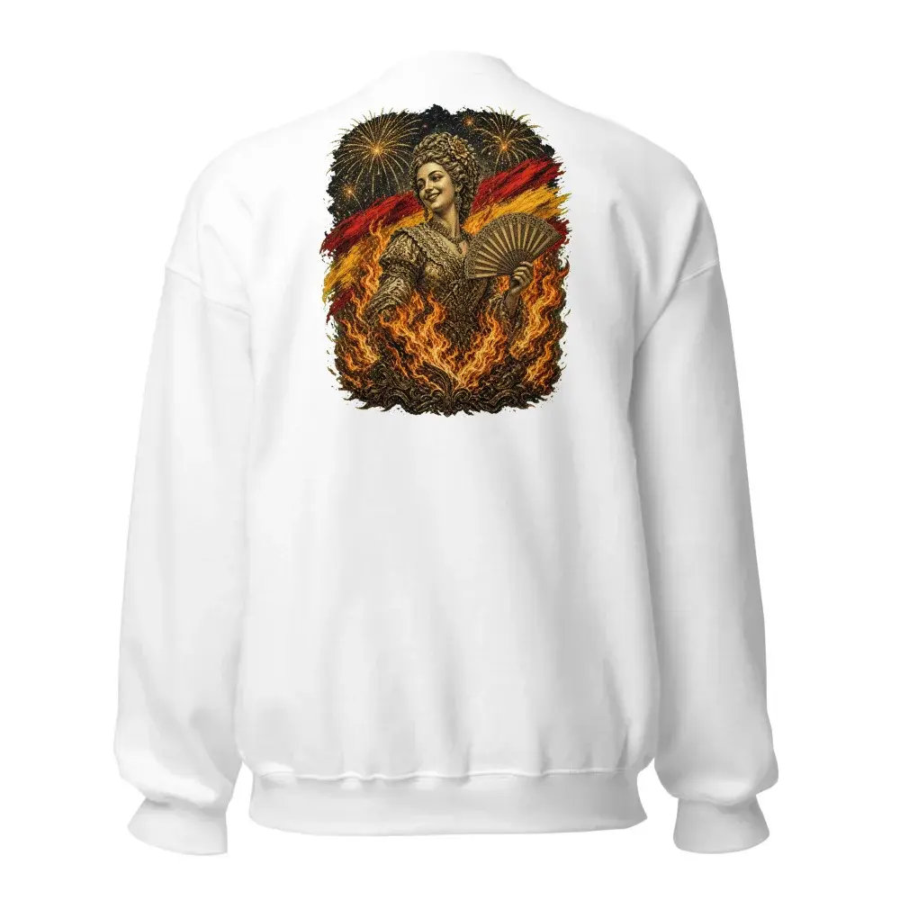 Nit de Foc · Doble cara — Sudadera — White
