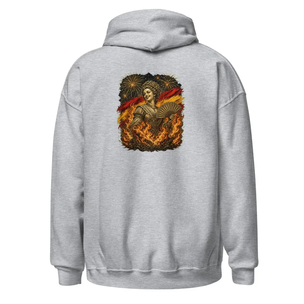 Nit de Foc · Doble cara — Sudadera con capucha