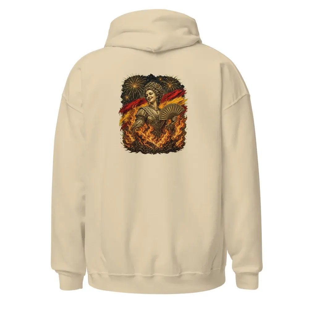 Nit de Foc · Doble cara — Sudadera con capucha