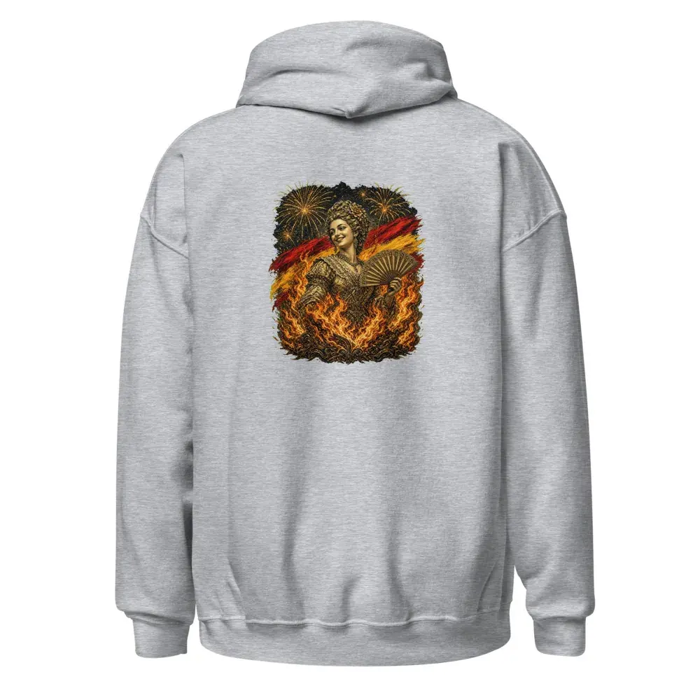 Nit de Foc · Doble cara — Sudadera con capucha