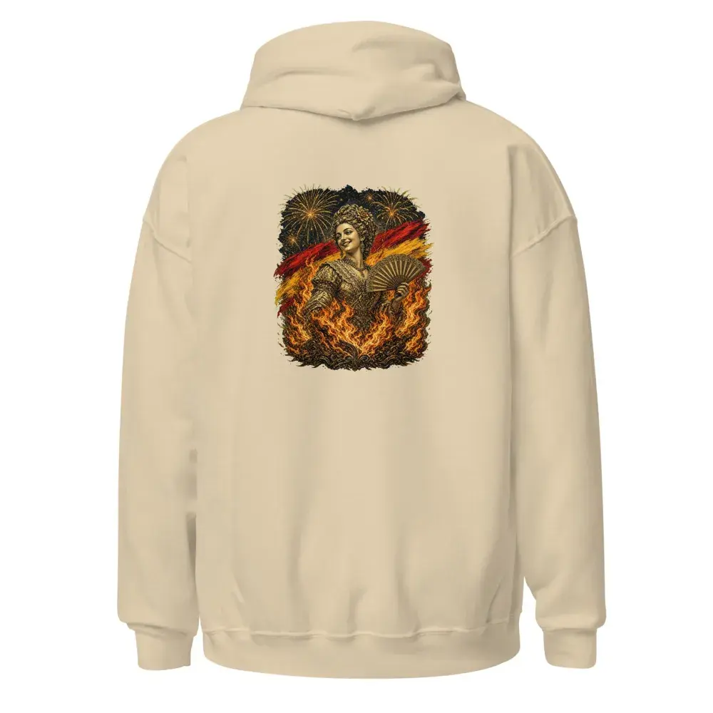 Nit de Foc · Doble cara — Sudadera con capucha
