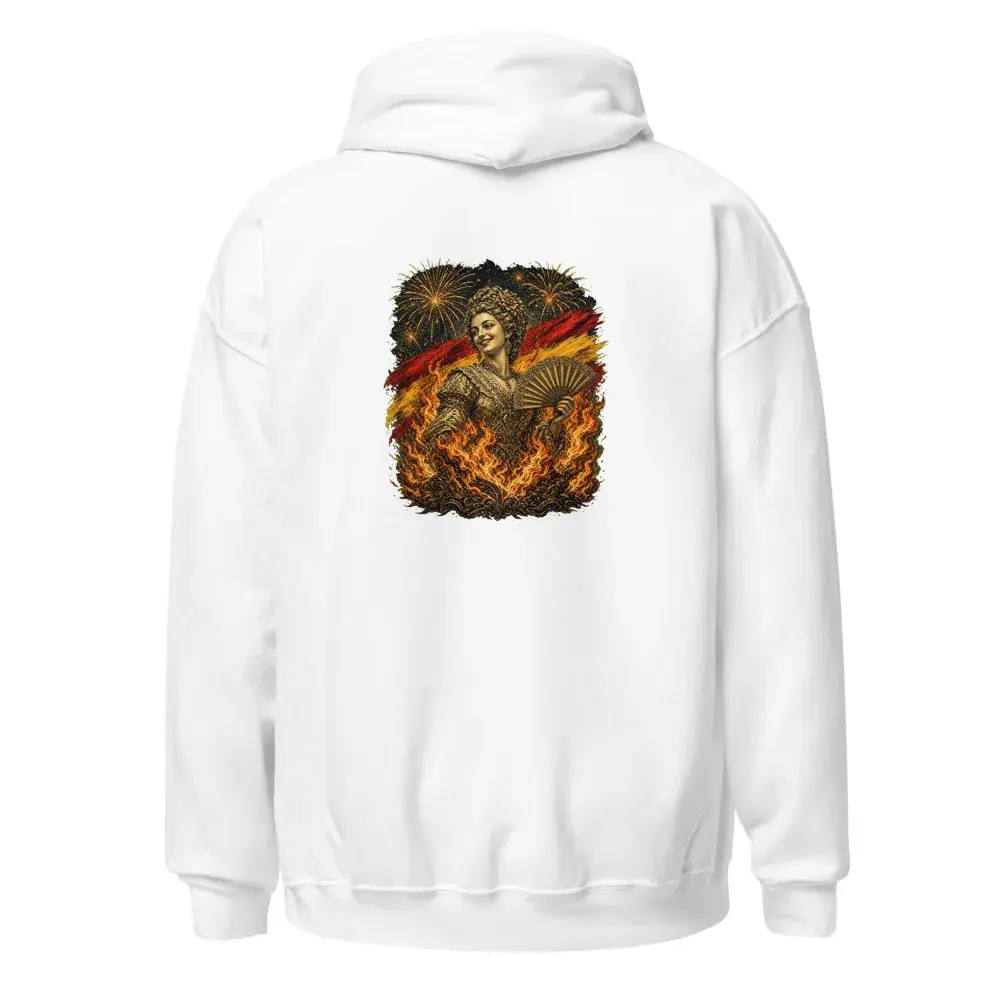 Nit de Foc · Doble cara — Sudadera con capucha