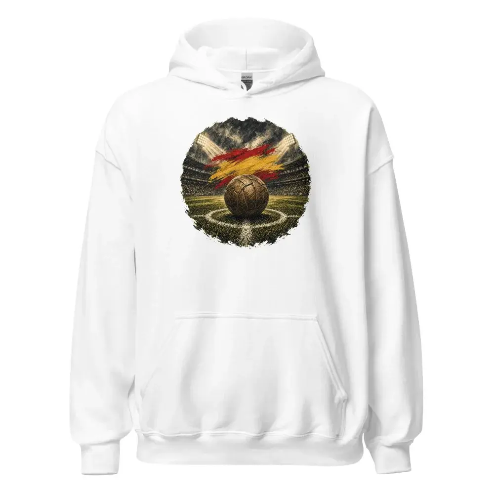 Noche de Estadio · Arte — Sudadera con capucha — White