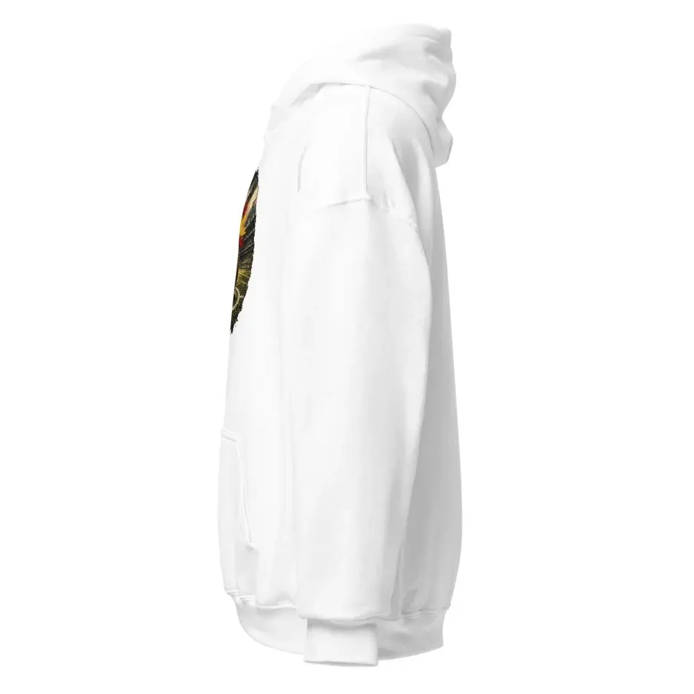 Noche de Estadio · Arte — Sudadera con capucha — White — Left