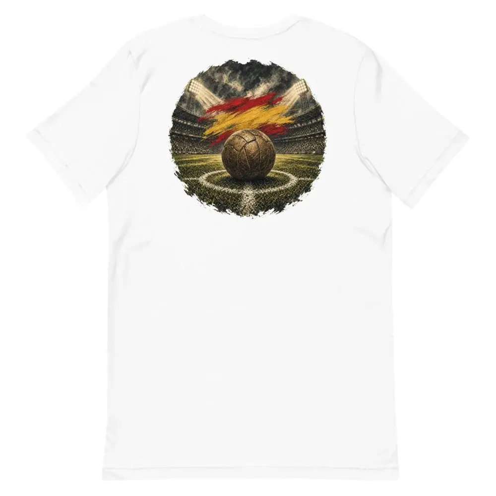 Noche de Estadio · Doble cara — Camiseta — White — Back