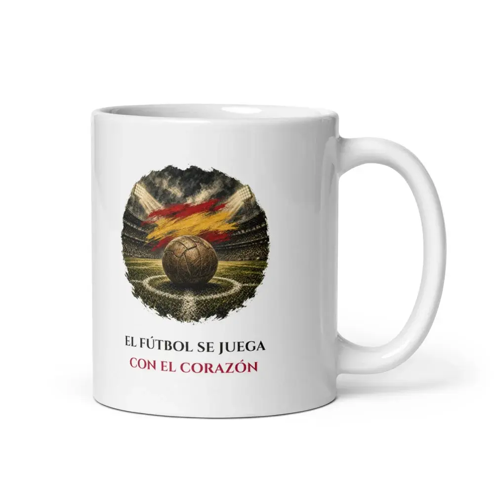 Noche de Estadio · Frase — Taza — White