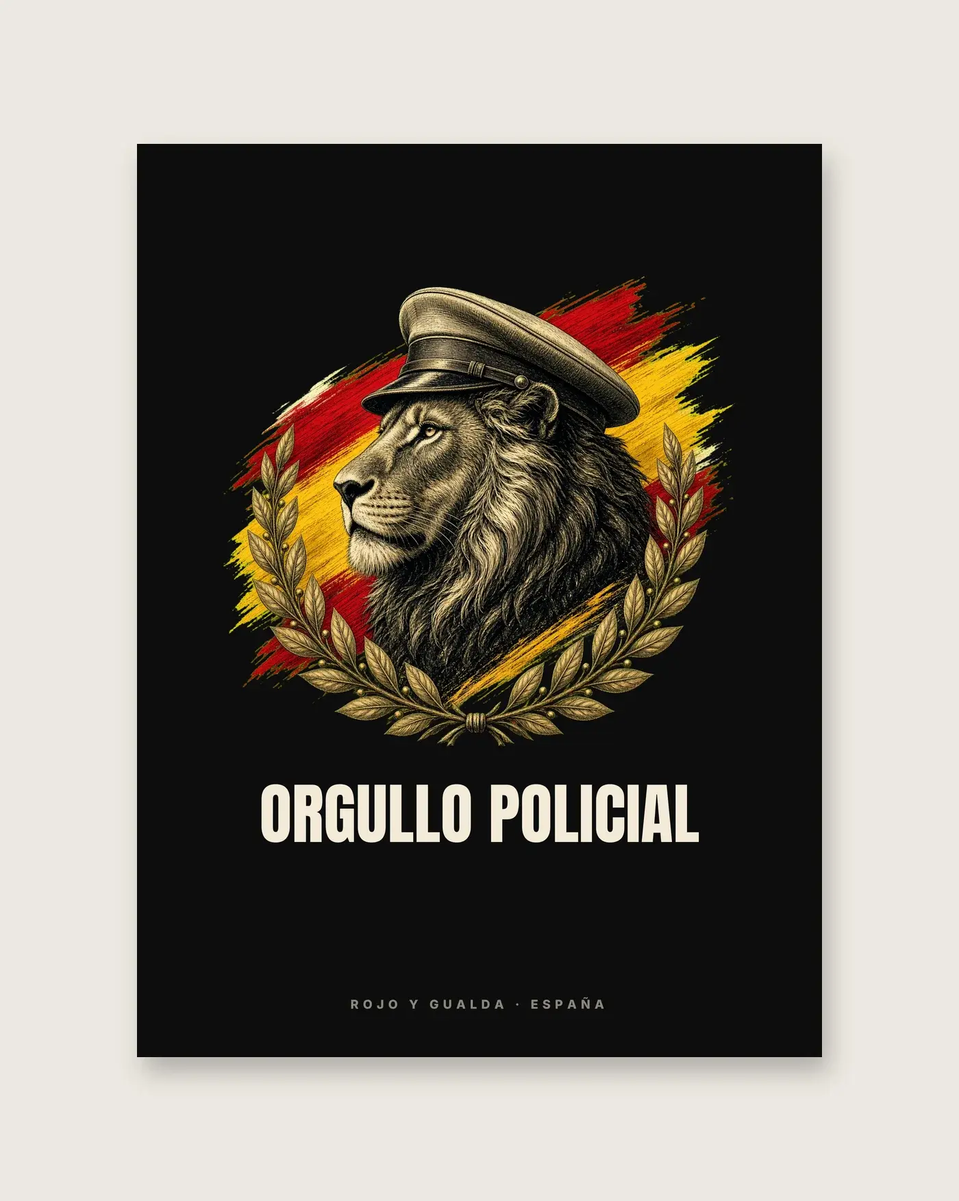 Orgullo Policial · Arte — Póster — detalle